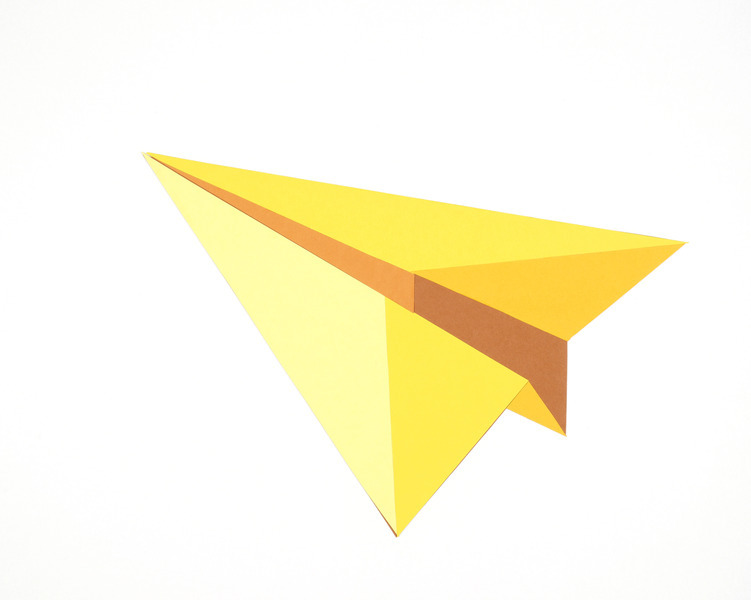 Paper Planes (Yellow) by Rankin Willard Artfully Walls